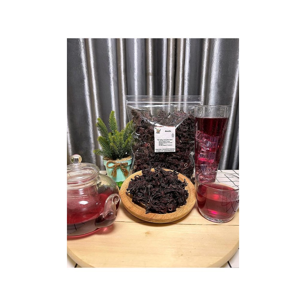 

Rosella Ungu 1 Kg Premium - Bunga Rosella Ungu Kering