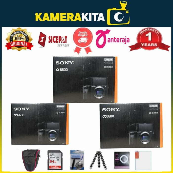 4JLF Sony A6600 Body Only / Kamera Sony Alpha A6600 Body Only / Sony A6600