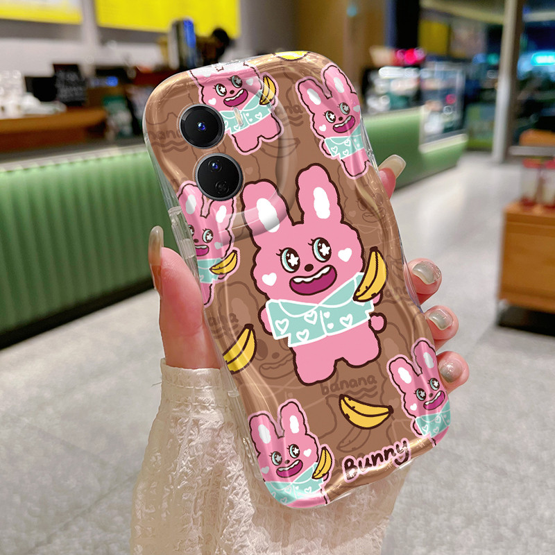 Casing Hp Untuk VIVO Y16 VIVO Y35 Y35 5G Y56 5G Case Kelinci kartun Kasing Silikon Softcase Cesing P