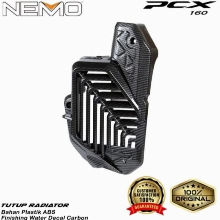 COVER RADIATOR PCX 160 CARBON