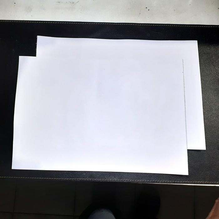 Bahan Kulit Sapi lembaran Putih