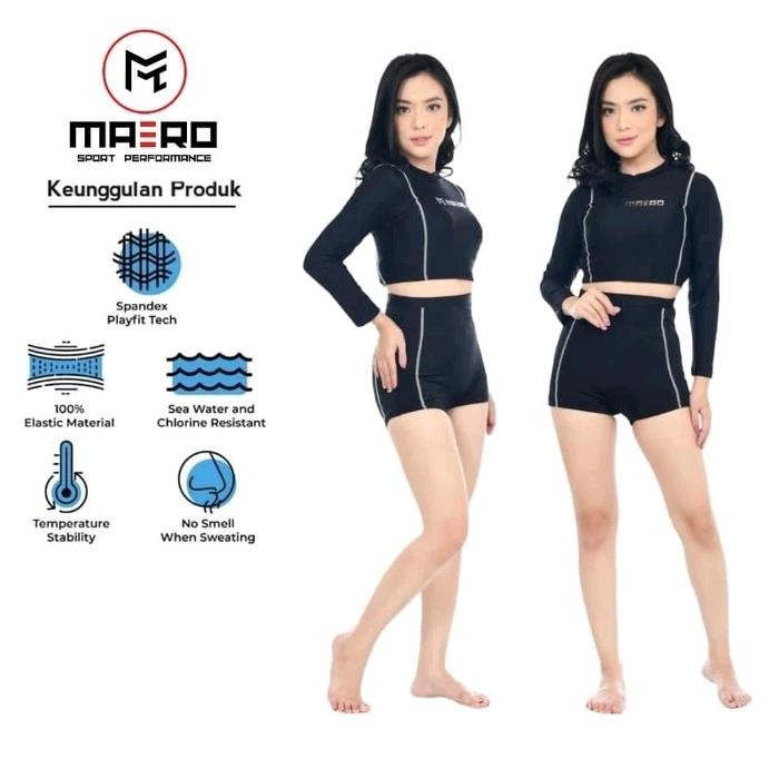 Paling Berkualitas Baju Renang Setelan Wanita Dewasa Baju Renang Sexy Kode Exotic Girl Sport