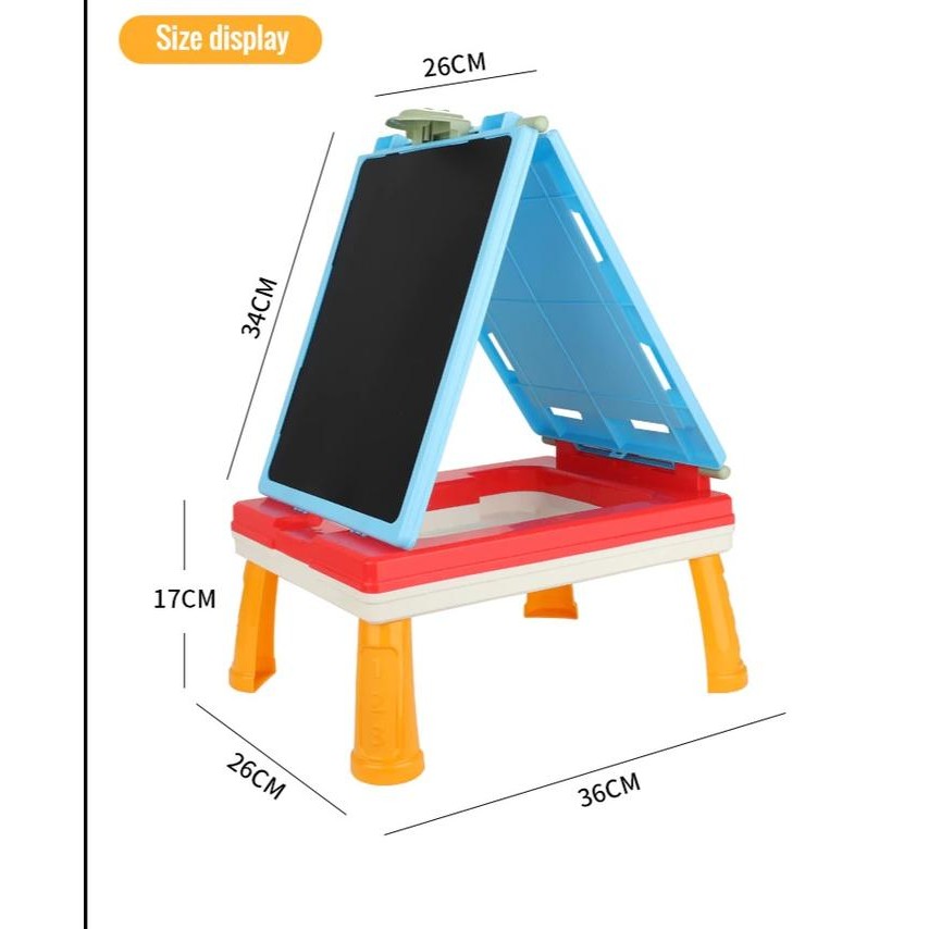 

Bayi Gambar Papan Lipat Anak-Anak Lukisan Papan Tulis Portable