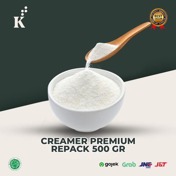 

NWFK Javaland Creamer Bubuk Premium Non Dairy Krimer 500G Repack Terbaik Untuk Hot Latte &