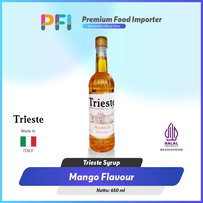 

NWFK Trieste Syrup Mango Flavour 650Ml - Sirup Mangga