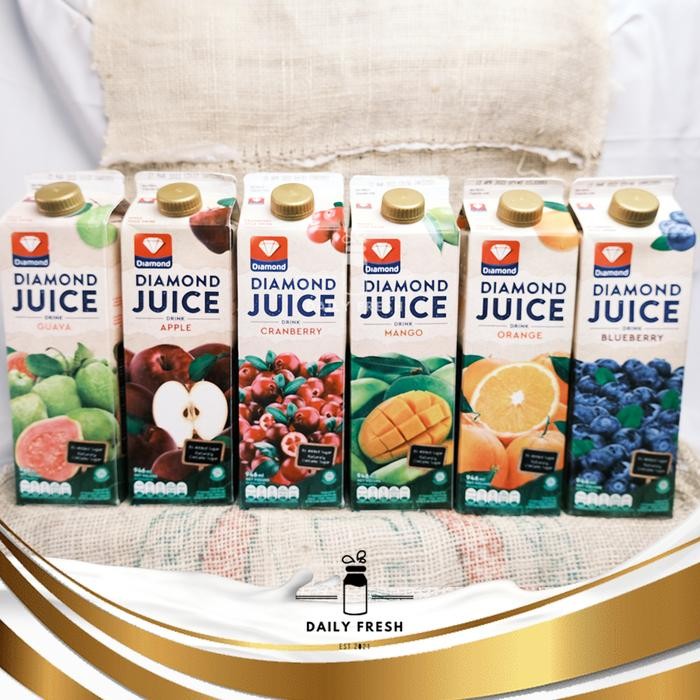 

NWFK Diamond Juice Unsweet 946 Ml Jus (Apple/Blueberry/Guava/Orange/Mango)