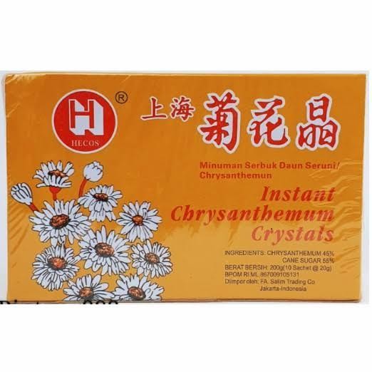 

8SXE Hecos Chrysanthemum Teh Bunga Krisan Instant