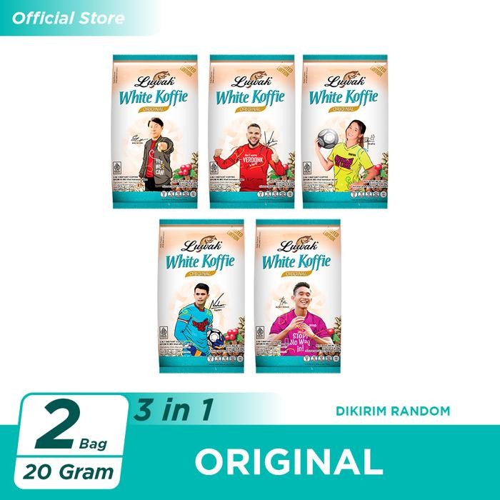 

8SXE Kopi Luwak White Koffie Original Bag 9X20Gr Twin Pack