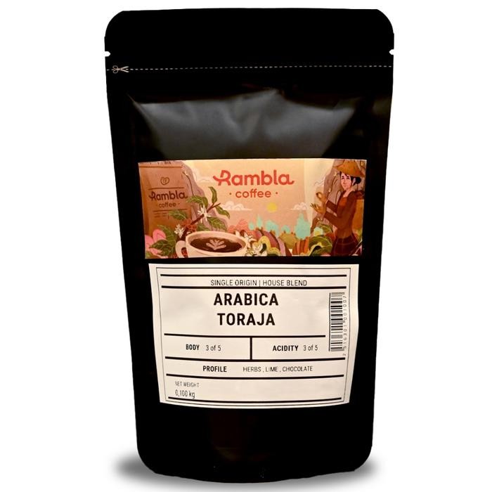 

8SXE Rambla Coffee - Kopi Arabica Toraja 100 Gr Bubuk Chocolate
