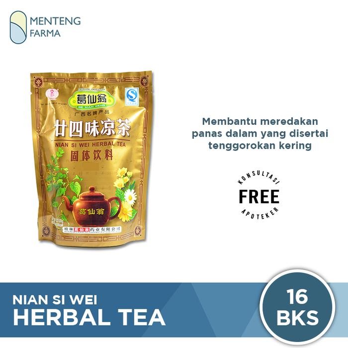 

8SXE Nian Si Wei Herbal Tea - Teh Herbal Pereda Panas Dalam