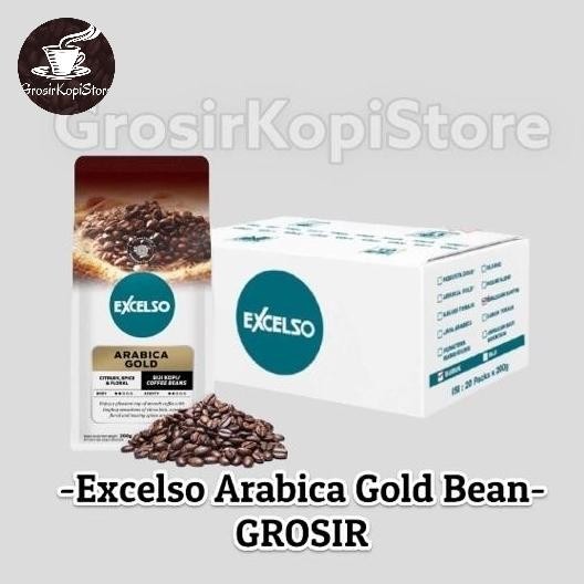 

8SXE Kopi Biji Excelso Arabica Gold-1 Karton
