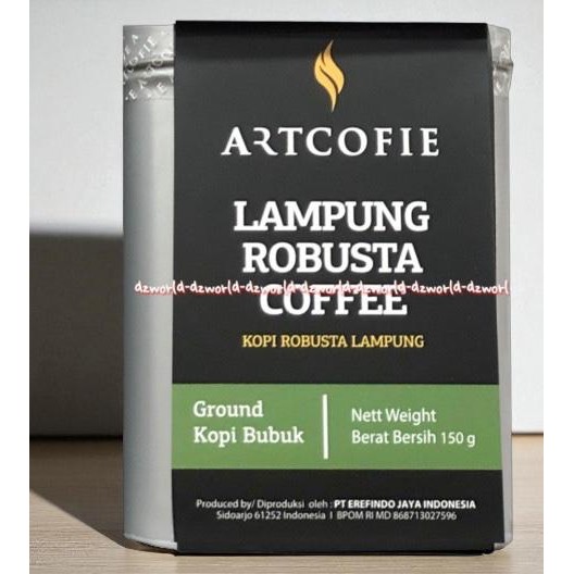

8SXE Artcofie 150Gr Lampung Coffee Kaleng Ground Kopi Bubuk Khas Lampung Artcoffee Art