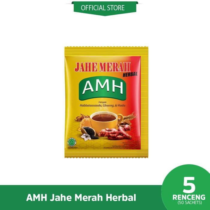 

8SXE Paket Amh Jahe Merah Herbal (5 Rcg)