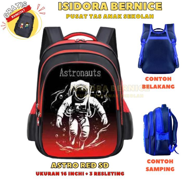 Tas Sekolah Anak Sd Laki Laki Sd Karakter Bola Timbul Tebal Dan Bagus