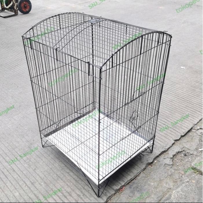Sangkar Burung Besi Lipat Kandang Burung Jalak Nuri Beo Falk