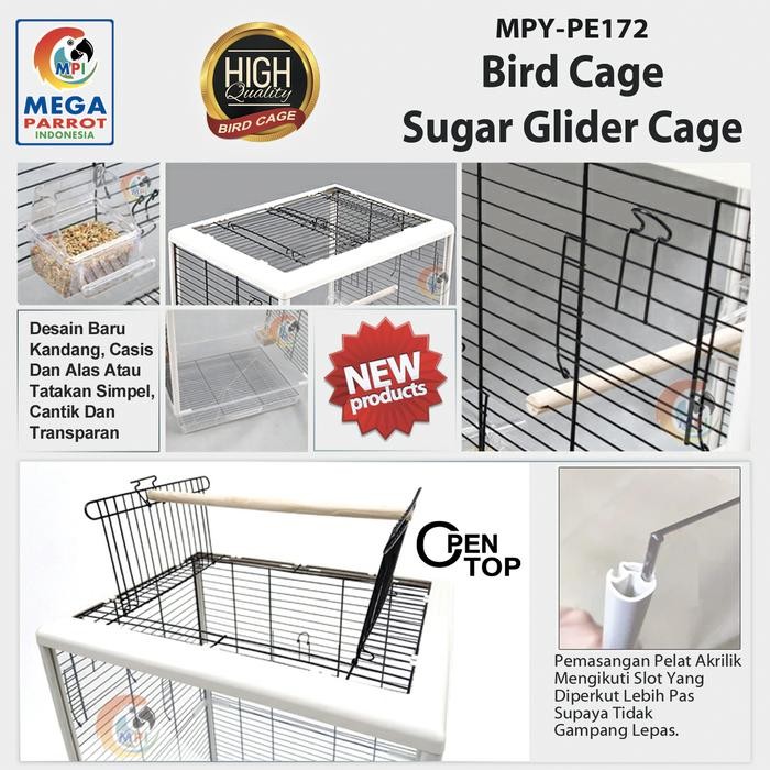 Kandang / Sangkar Burung Atau Sugar Glider Ukuran Kecil Mpy-Pe172