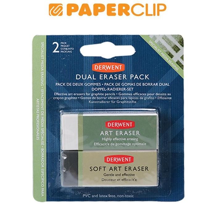 

DUAL ERASER DERWENT PACK ISI 2 2301963DW