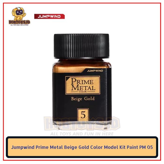 

Jumpwind Prime Metal Beige Gold Color Model Kit Paint PM 05