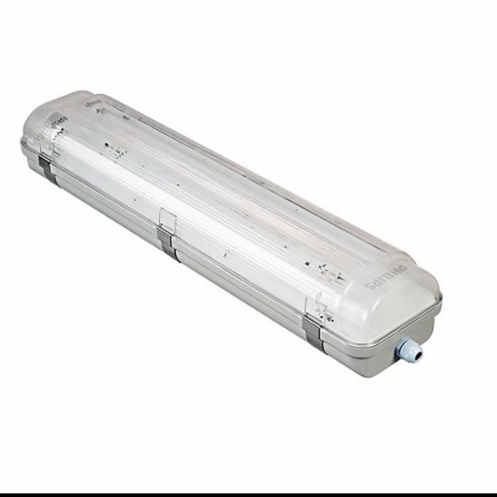 Paling Baik Kap Waterproof Philips Tcw060 2X36W Tl 120Cm 2 X 36 Watt