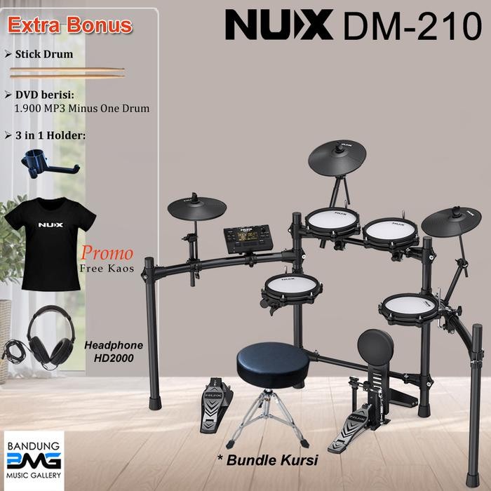 NUX DM210 Drum Elektrik / DM 210 / DM-210 / Electric Drum