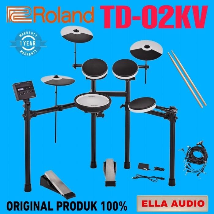 Drum Roland TD02KV Drum Electric V-drums Roland td 02kv