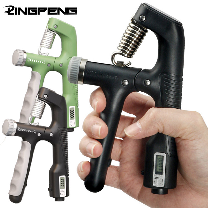 Grip 100kg Adjustable Electronic Counting Comfort Grip Finger Wrist