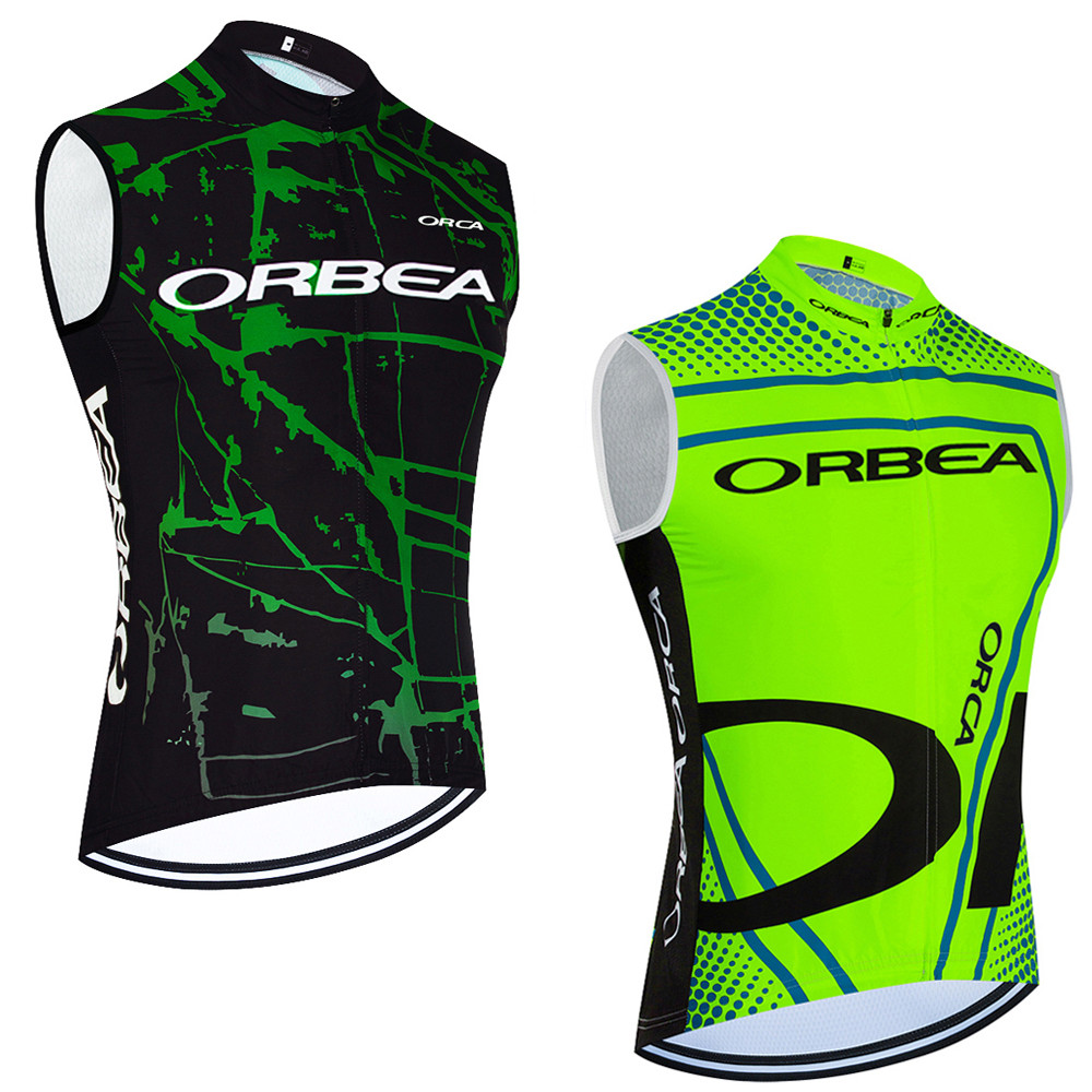 New ORBEA ORCA Cycling Jersey Summer Men Road Bike Windbreaker Vest