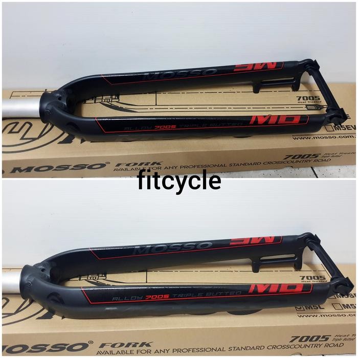 Fork Mosso M6 rigid 26 27.5 29 oversize disc brake