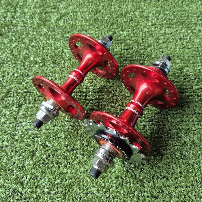 HUB FREEHUB FORMULA FIXIE BMX 32 HOLE SEALED BEARING COG RED TAIWAN