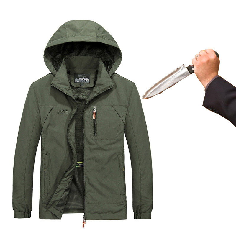 New Men Outdoor Safety Jacket Self-Defense Fbi Swat Police Anti-Stab