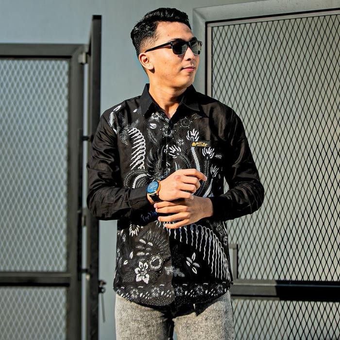 SLIMFIT ALISA BATIK SOLO Motif Natawibawa Kemeja Batik Solo Full Furing Katun Prima Solo Sragenan