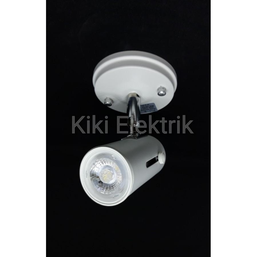 TERLARIS Lampu Sorot LED 5 watt (body PUTIH) / LED Spot Light (Plafon)