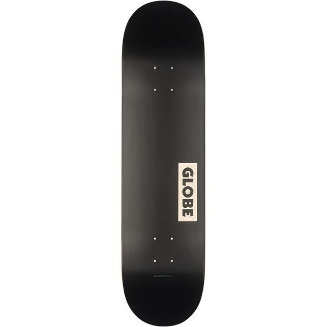SIAPKIRIM Skateboard Deck Globe Goodstock Black 8.125 / Papan Skateboard Globe READY STOCK
