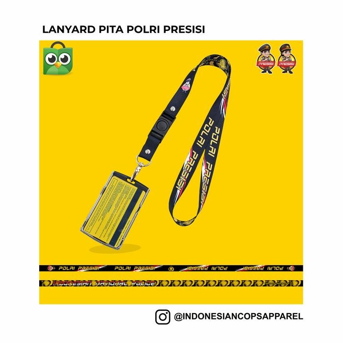 

ASLI Lanyard Pita Presisi (Kalung ID Card) READY STOCK