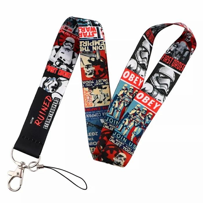 

Star Wars Tali Gantungan ID Card Name Tag Badge Holder Lanyard