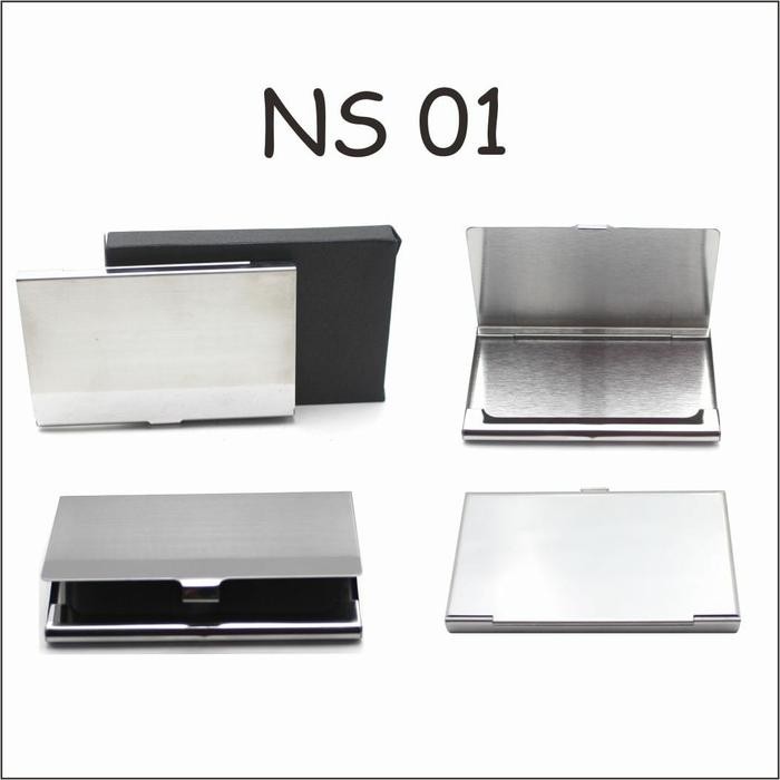 

Tempat Kartu Nama /Name Card Holder Stainless Steel Silver - Ncc NS 01