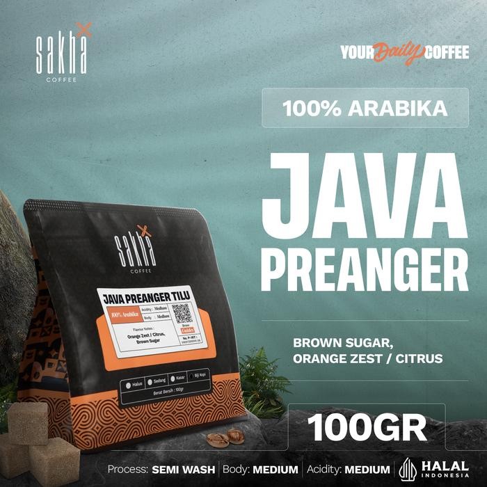 

Terlaris - Kopi Arabika Java Preanger Tilu Pangalengan Tiwus Arabica Coffee 100Gr