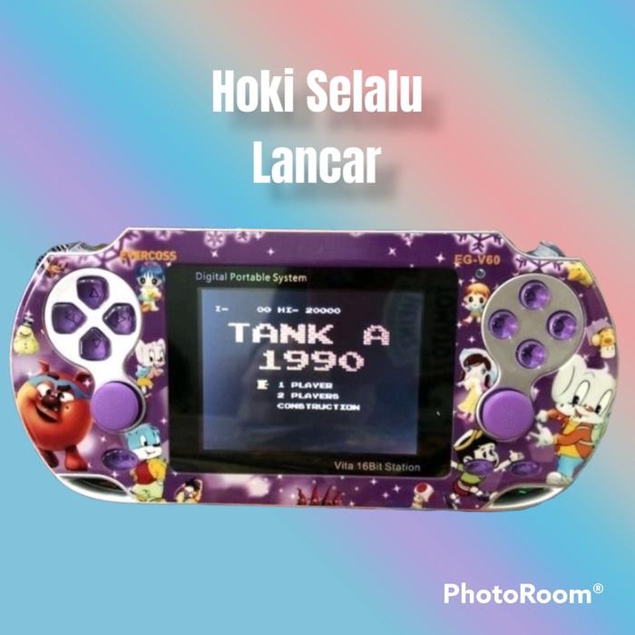 PSP GAME BISA COLOK KE TV VIDEO GAME ANAK2 NINTENDO EVERCOSS BONUS 2KASET KODE 1473