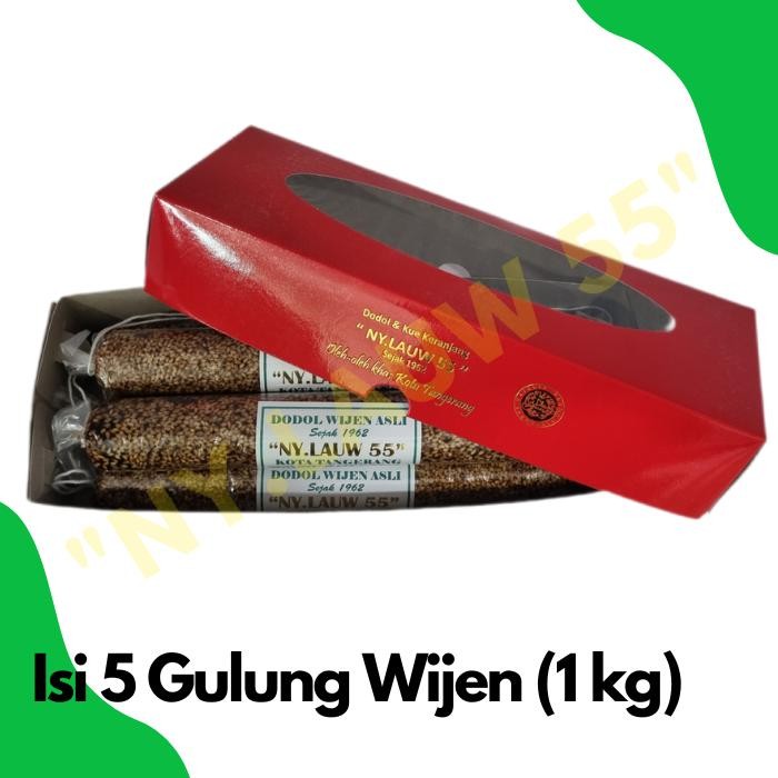 

OR6T Dodol Wijen Asli Ny.Lauw55 Sejak 1962
