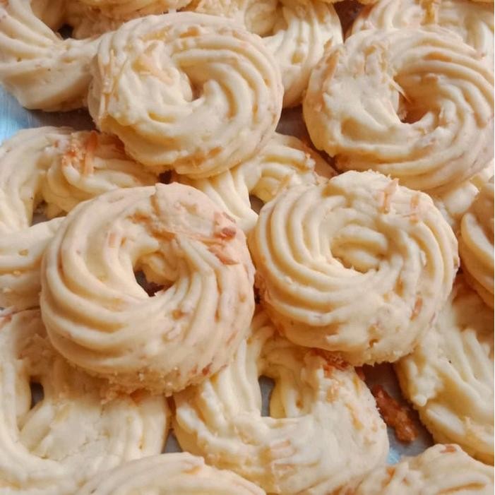 

OR6T Kue Sagu Keju Edam Mix Chedar Renyah Toples Kecil 250Gr