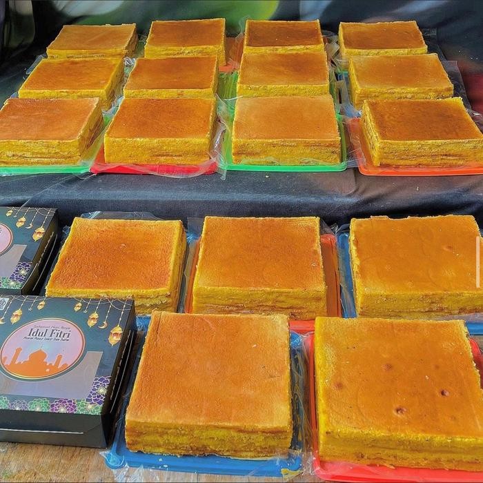 

OR6T Kue Lapis Legit Original / Susu Khas Bangka Full Loyang 20X20Cm