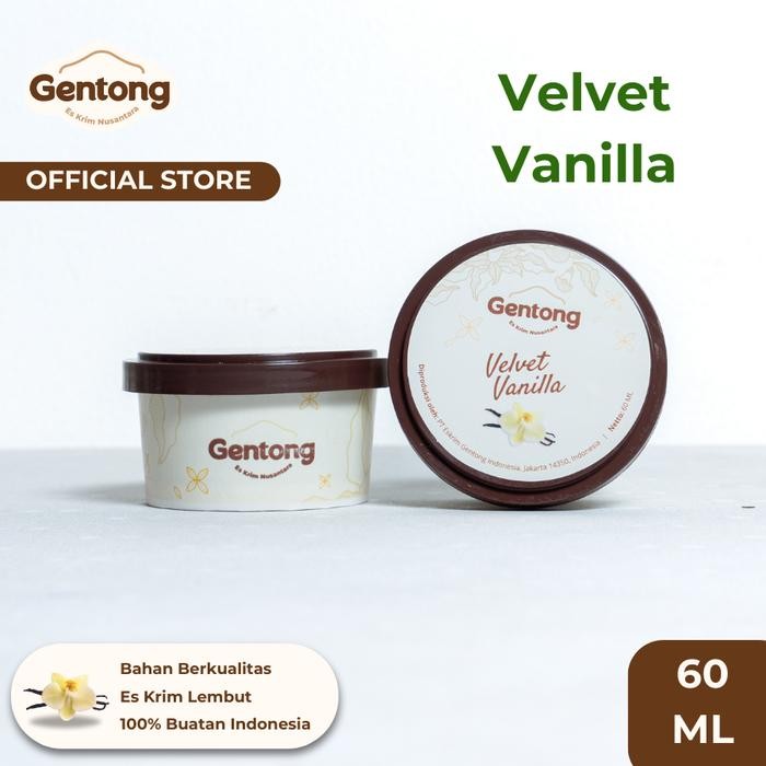 

OR6T Velvet Vanilla Es Krim Gentong - Party Cup (60 Ml)