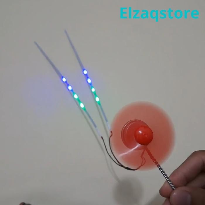 (Allthebest) Lampu Layangan Dinamo DVD LED Running Fullset Siap Pakai