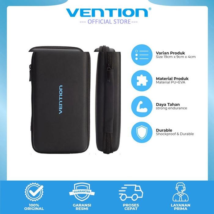 PREMIUM Vention Travel Pouch Organizer Electronic Storage Bag Accessories