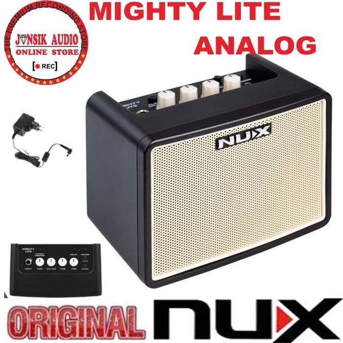 Nux Mighty Lite Analog Portable Amplifier Gitar Elektrik Nux