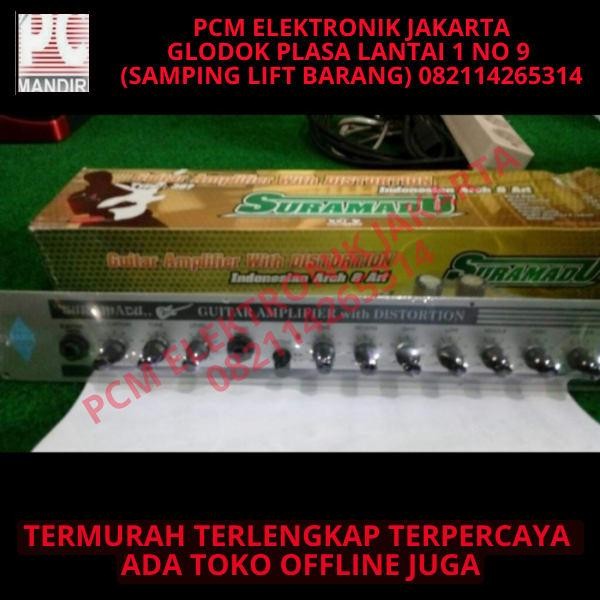 kit gitar guitar preamplifier pre amplifier with distorsion suramadu