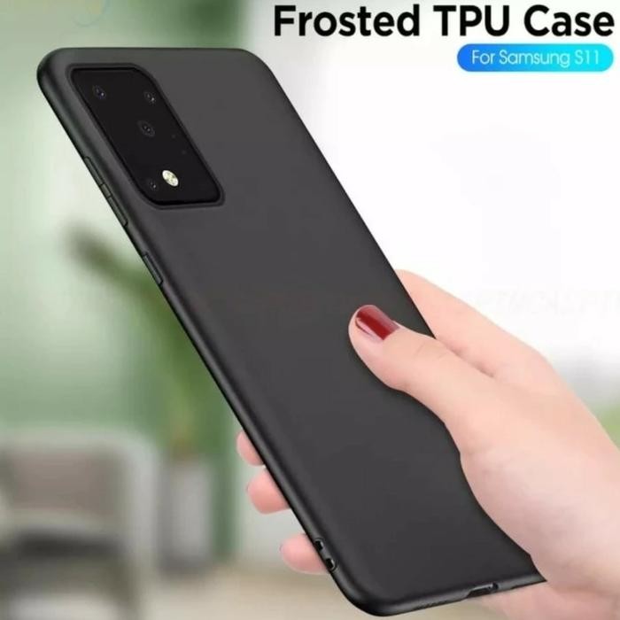 Case Samsung Galaxy A51 Soft Hard transparent Casing Frameless *