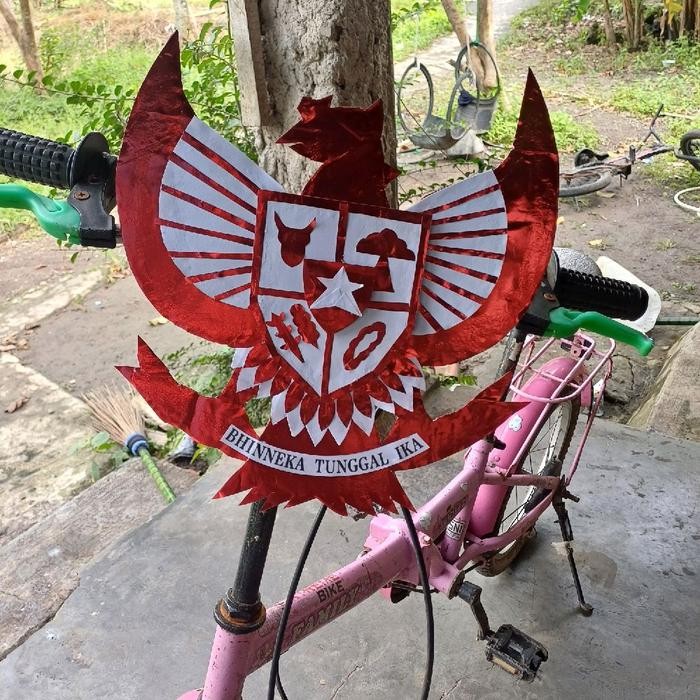 (Allthebest) aksesoris agustusan hias sepeda lomba agustusan