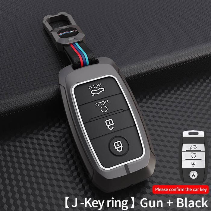 Sarung Kunci Alloy Kia Sonet Seltos Carens (4 tombol)