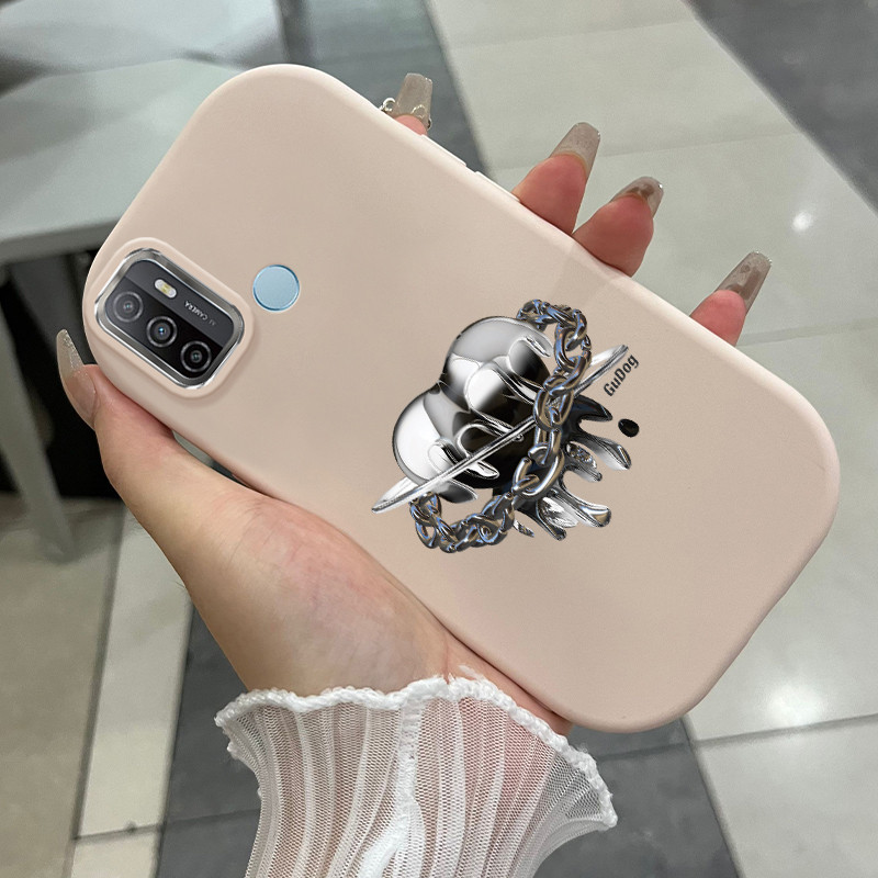Casing Hp Untuk OPPO A53 2020 A53s A33 2020 A32 A11s Case Casing pola Rantai kepribadian Kasing HP K